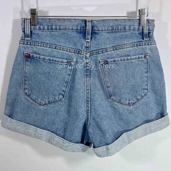 BDG Urban Outfitters 28W Mom High-Rise Blue Jean Shorts Good Used Condition - Picture 8 of 15